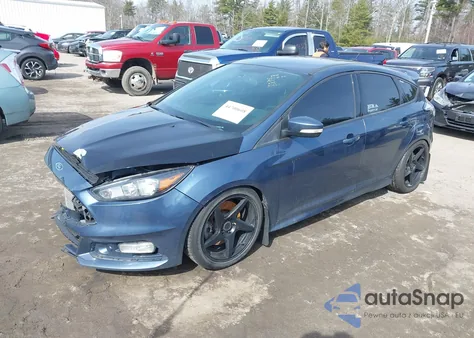 2018 Ford Focus St from USA, damaged, VIN 1FADP3L95JL281386
